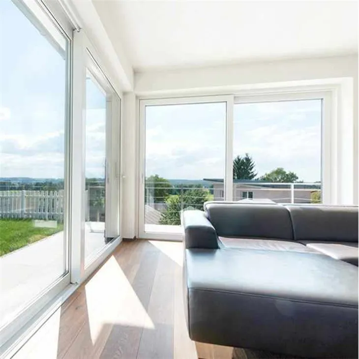 Hliníkové zdvižné a posuvné dveře na terasu